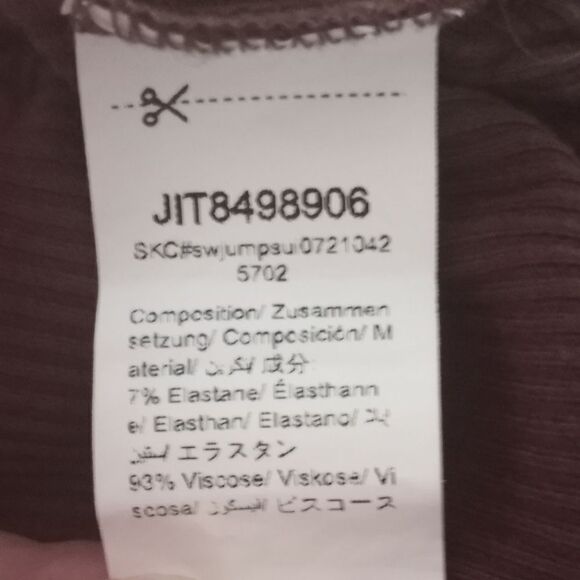 SHEIN EZWEAR BROWN UNITARD ROMPER SZ.XL - Picture 5 of 6